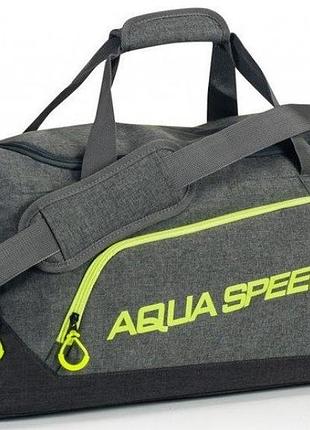 Спортивная сумка aqua speed duffle cерый 42 л