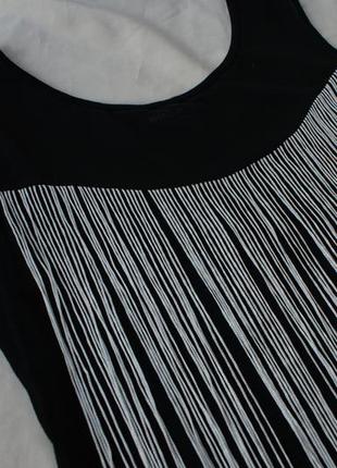 Актуальное коктельное платье туника с бахромой2 фото