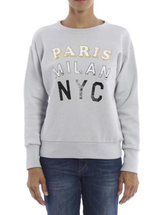 Свитшот golden goose paris-milan-nyc sweatshirt