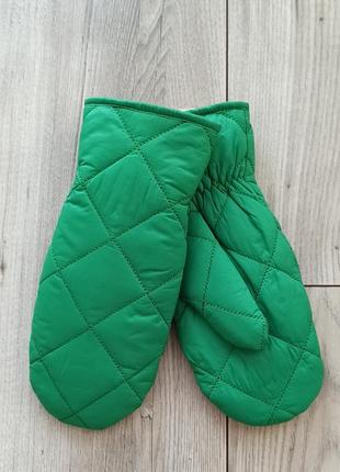 Варежки из плащевки