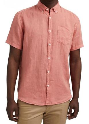 Льняная рубашка из льна от esprit ☕ наш 48-50рр