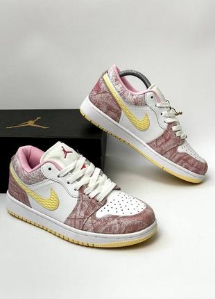 Шкіряні кросівки жіночі кеди nike air jordan 1. кожаные кроссовки кеды 36-41