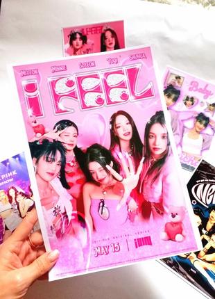Постеры k-pop формат а5 а4 кей поп плакать фото blackpink stray kids j(i)-del