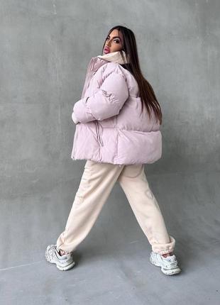 Жіноча зимова тепла коротка куртка,женская зимняя короткая куртка тёплая,пуфер,пуффер1 фото