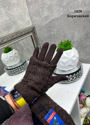 Жіночі рукавиці, мітенки 3в1🤩1 фото