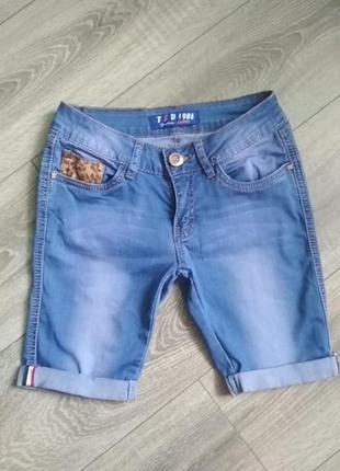 Шорти джинсові шорты джинсовые tsd fashion jeans1 фото
