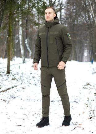 Куртка тактична військова піксель зимова унісекс чоловіча жіноча7 фото