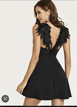 Платье-черный ангел