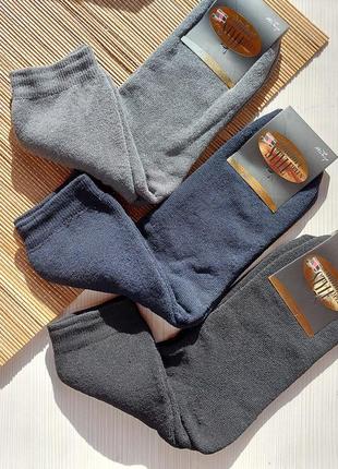 Чоловічі махрові шкарпетки, розмір 42-44, 3 пари