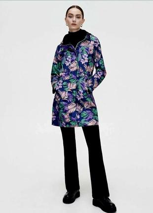 Плащ тренч з капюшоном