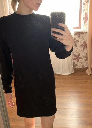 Чорна сукня h&m