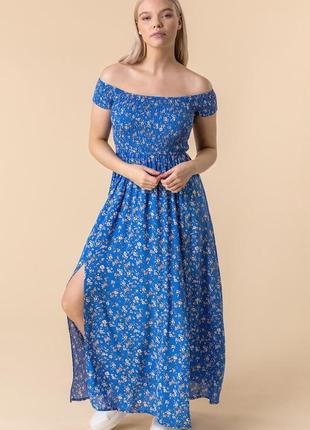 Натуральное платье англия mitzy макси(135см)  новое с биркой