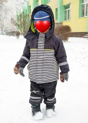 Зимняя термокурточка для мальчика фирмы topolino2 фото