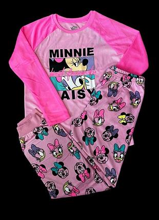Теплая пижама disnay р134 ,140, 146, 152, 158,164