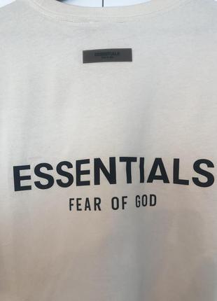 Футболка унисекс fear of god essentials. размеры на фото!!!5 фото