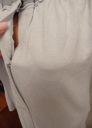 Дизайнерська блуза кофта   блузка в вінтажному стилі винтажная блузка кардиган м л серая3 фото