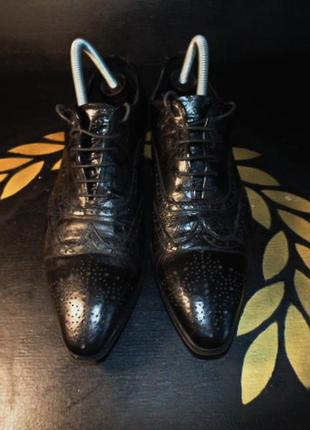 Gianni barbato туфлі розмір 39.25 см по устілці2 фото