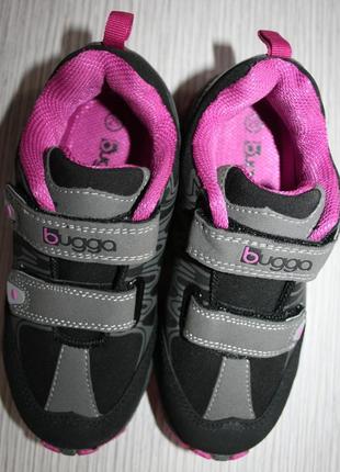 Детские кроссовки softshell bugga серо-розовые3 фото