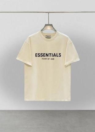 Футболка унисекс fear of god essentials. размеры на фото!!!