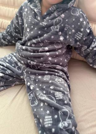 Дитячі піжамкі полірована махра!10 фото