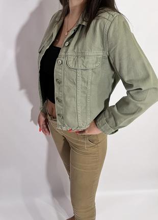 Женская джинсовая куртка / размер s / женская джинсовка / женская куртка / весенняя куртка / lc waikiki3 фото
