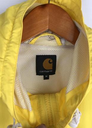 Вітровка carhartt кархарт жовта м с3 фото