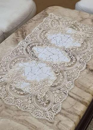 Оксамитова серветка з французьким мереживом🦋