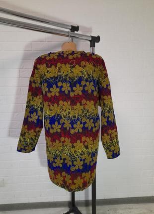 Tеплое платье с узором 10