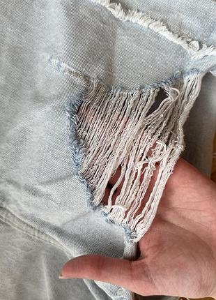 Джинсові шорти zara 5