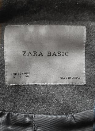 Пальто zara basic2 фото