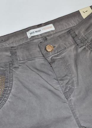 Женские масляные коттоновые прямые джинсы брюки mos mosh турция этикетка4 фото