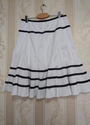 Котоновая стильная юбка 16-ти клинка. dolores1 фото
