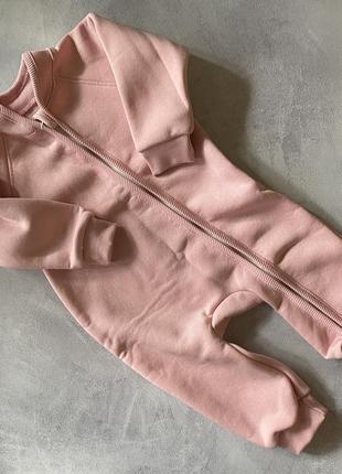 Ромпер з тринитки на флісі