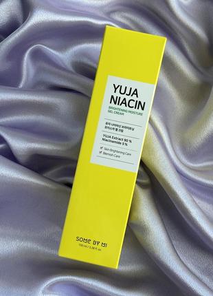 Осветляющий увлажняющий гель-крем some by mi yuja niacin brightening moisture gel cream 100 ml