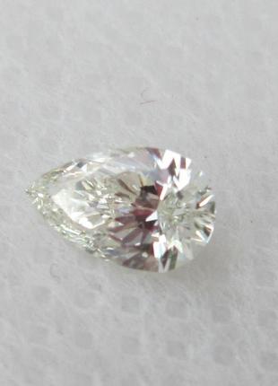 Натуральный природный бриллиант gia 0.43 карат j / vs1 размер 6.55 х 4.03 х 2.683 фото