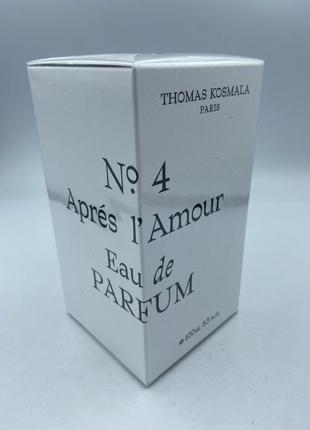 Уценка thomas kosmala no. 4 apres l'amour
парфумована вода