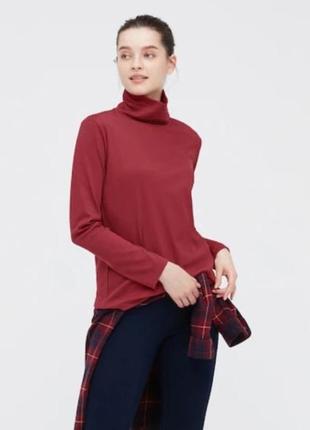 Флисовая водолазка uniqlo heattech р.xs