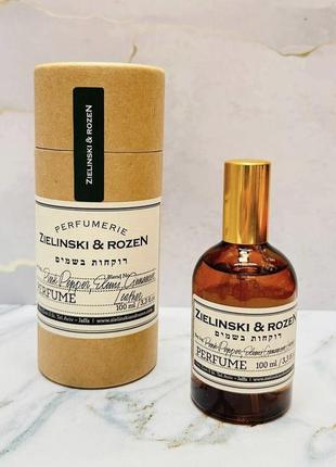 Zielinski & rozen pink pepper, elemi, cinnamon, leather