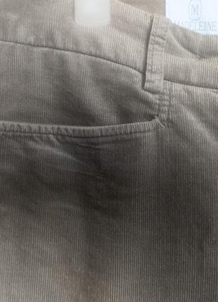 Мікровельветові укорочені стрейч-штани modeleine. раз. xl6 фото