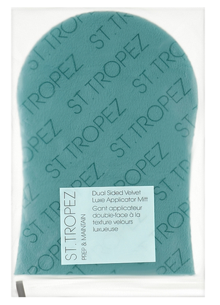 Оксамитова рукавичка для автозасмаги st. tropez