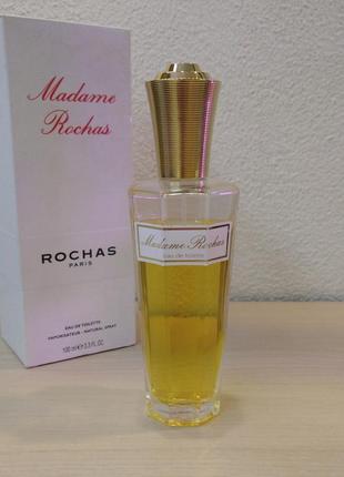 Туалетна вода madame rochas, 80/100 ml — оригінал