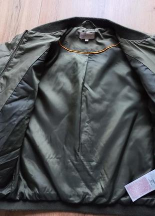 Only kids стеганая деми куртка бомбер 146-рост