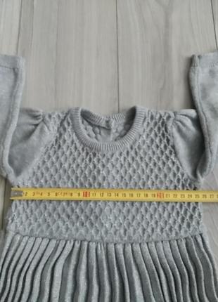 Теплое платье, платье для девочки 9