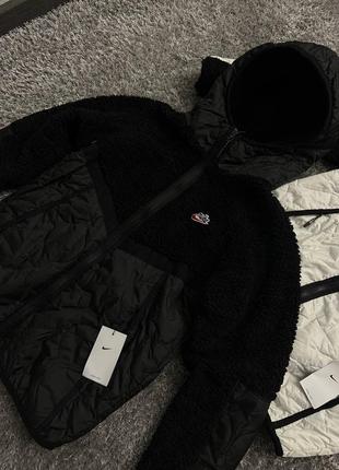 Ртка nike nsw sherpa! демісезонна куртка! чорна