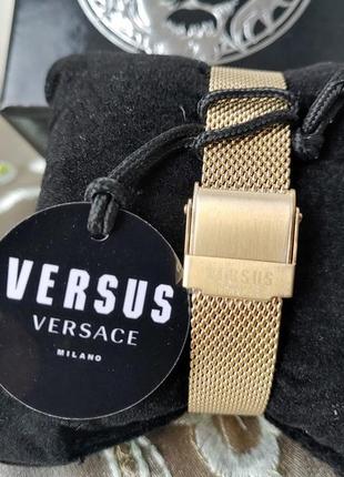 Versace оригінал. позолота. жіночий годинник женские часы4 фото