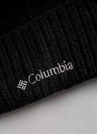 Тепла в'язана шапка-біні columbia3 фото