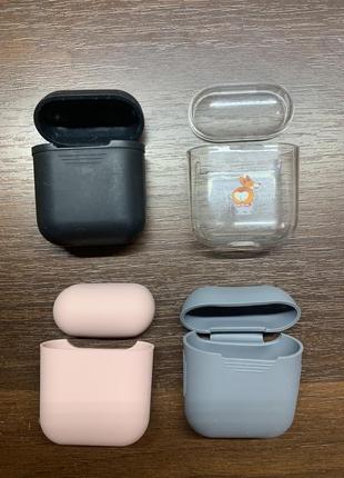 Чехол на наушники/ чехол на наушники airpods 2 без карабина