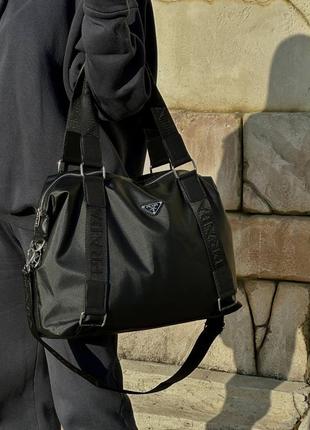 Женская сумка prada sport black3 фото