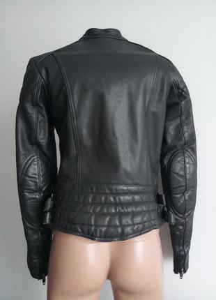 Мотокосуха натуральная кожа женская мото куртка s5 фото