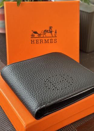 Портмоне, кожаный кошелек hermes